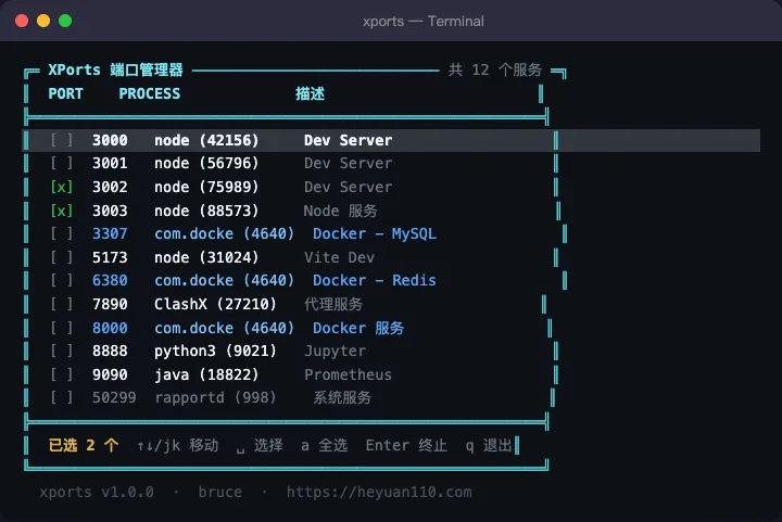 XPorts 截图